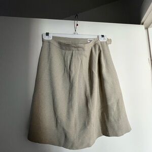 Giorgio Armani Light Tan A-Line Skirt